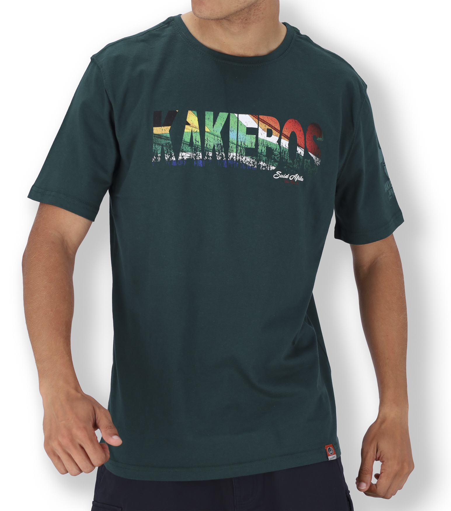 KORT MOU T-HEMP - Forest Green - Image 2