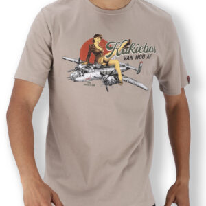 KORT MOU T-HEMP - Vintage Khaki