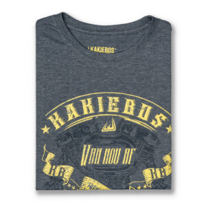 KORT MOU T-HEMP - Navy Melange