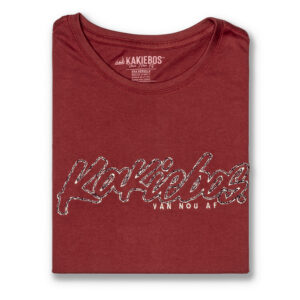 KORT MOU T-HEMP - Osbloed  Rooi