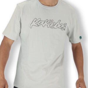 KORT MOU T-HEMP - Lig Grys