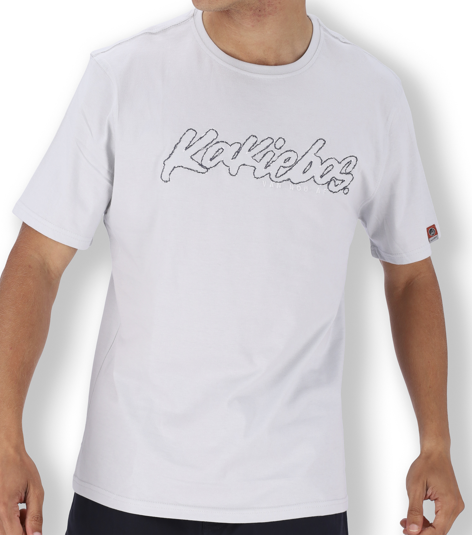 KORT MOU T-HEMP - Lig Grys - Image 2