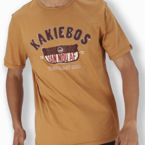 KORT MOU T-HEMP - Terracotta