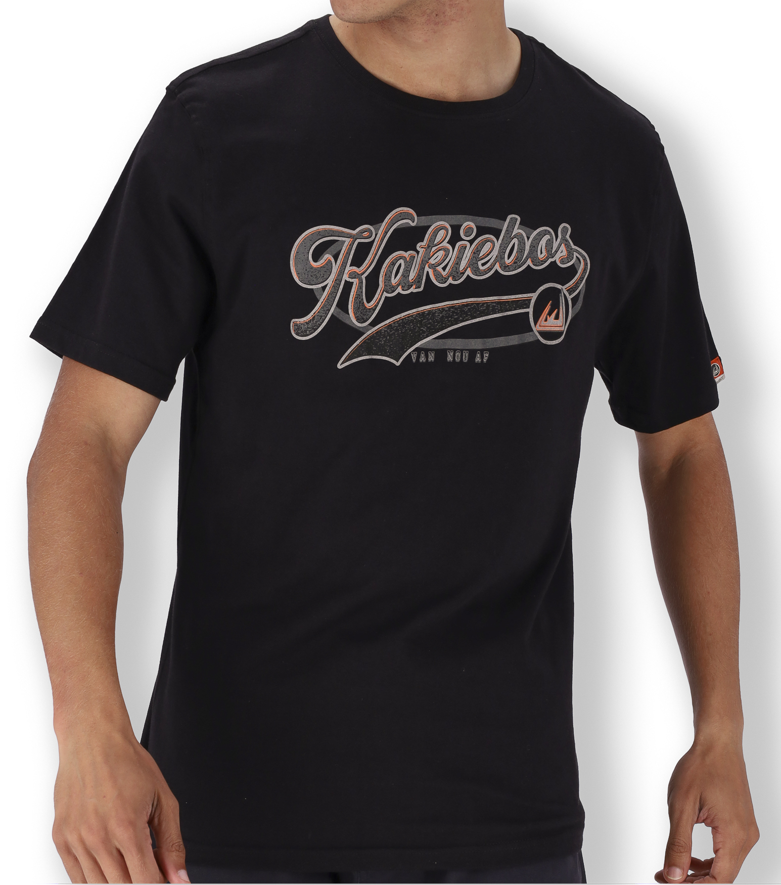 KBMT616 KORT MOU T-HEMP - Swart - Image 2