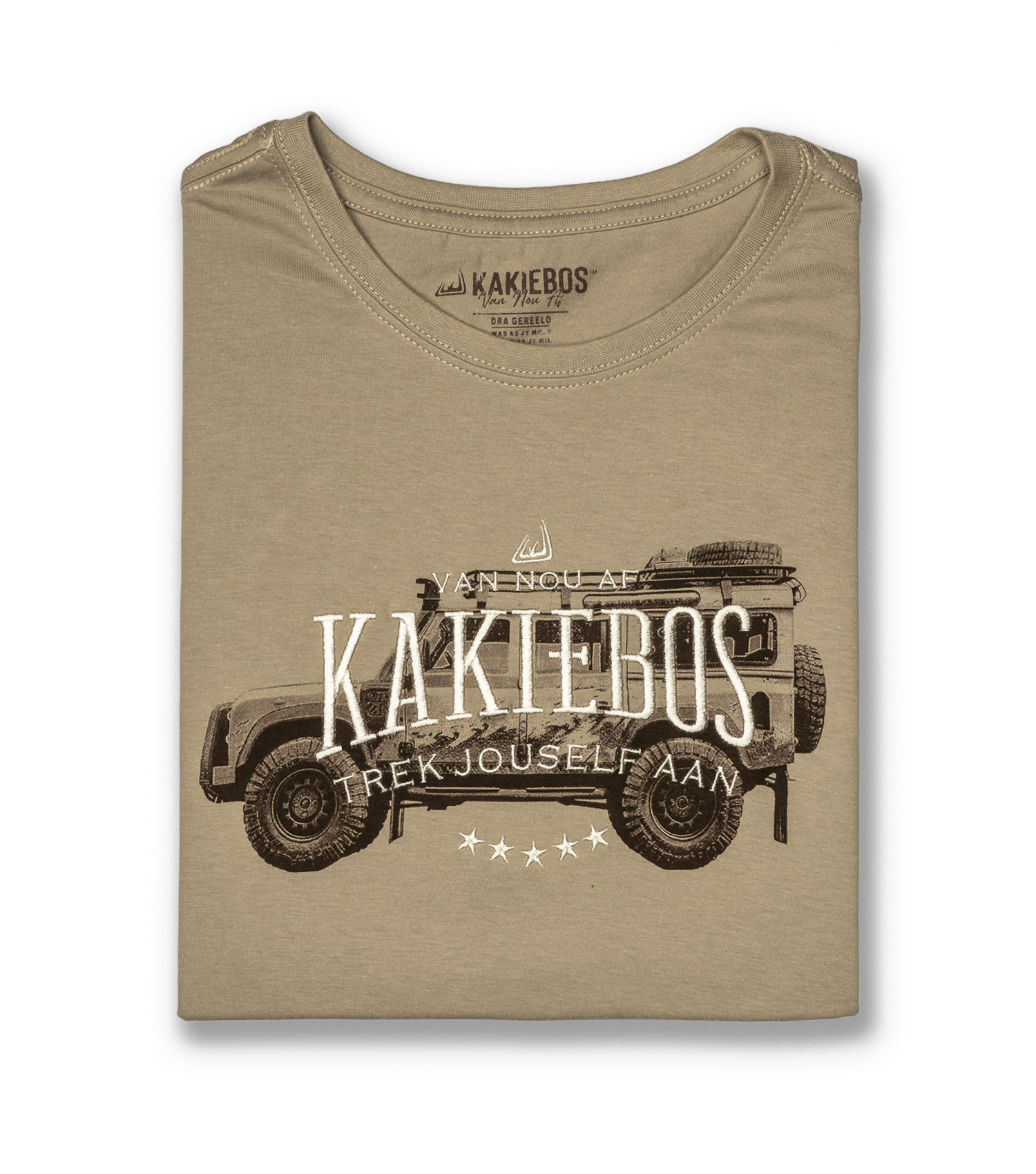 KBMT620 KORT MOU T-HEMP - Vintage Khaki