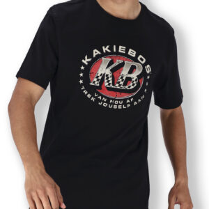 KBMT624 KORT MOU T-HEMP - Swart