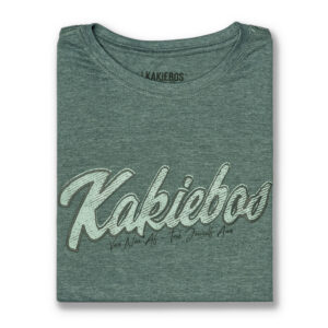 KBMT627 KORT MOU T-HEMP - Green Melange