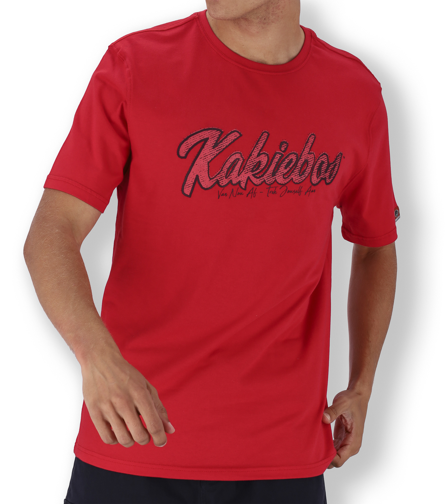 KBMT627 KORT MOU T-HEMP - Rooi