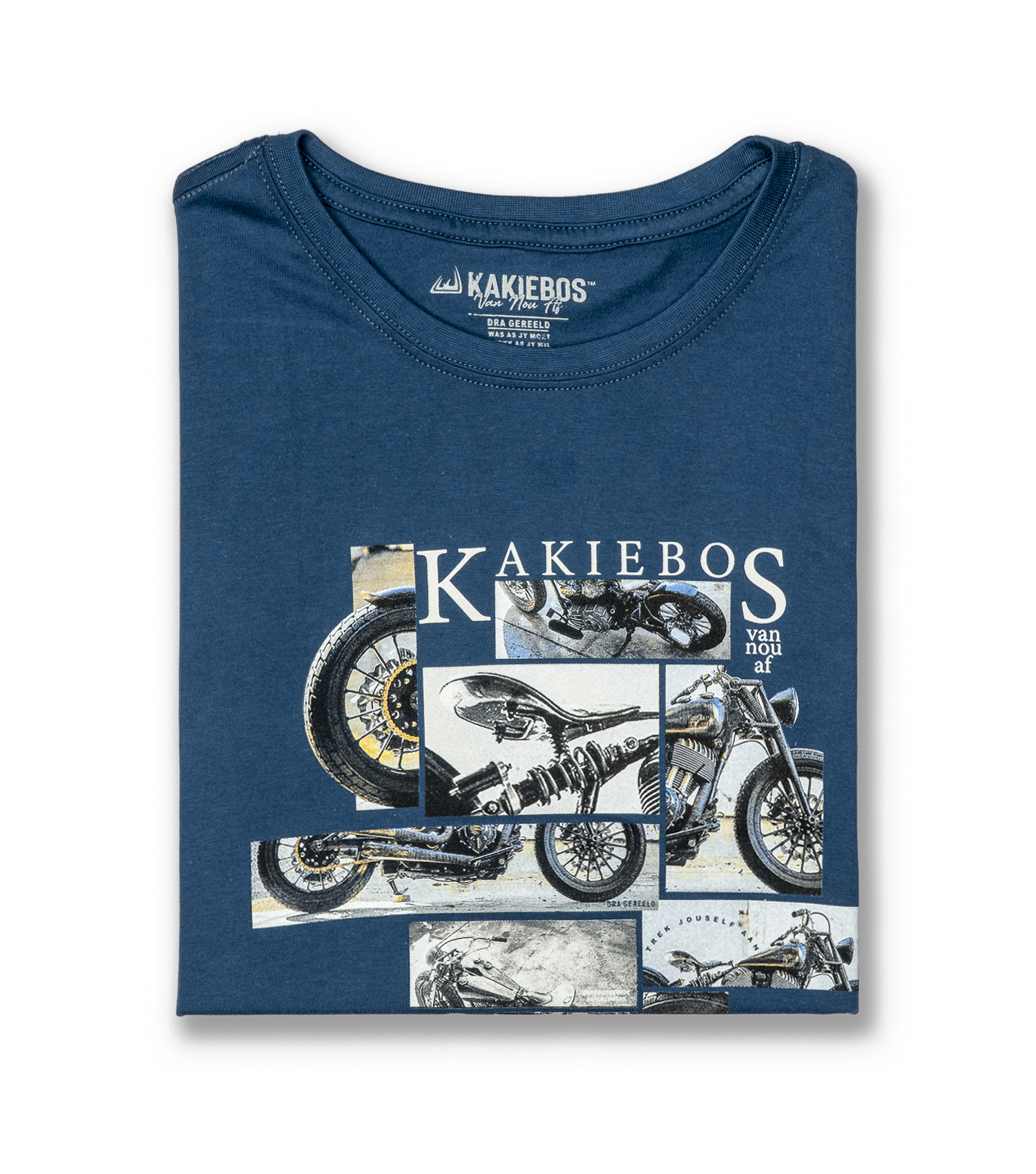 KBMT629 Kort Mou T-Hemp - Airforce Blue