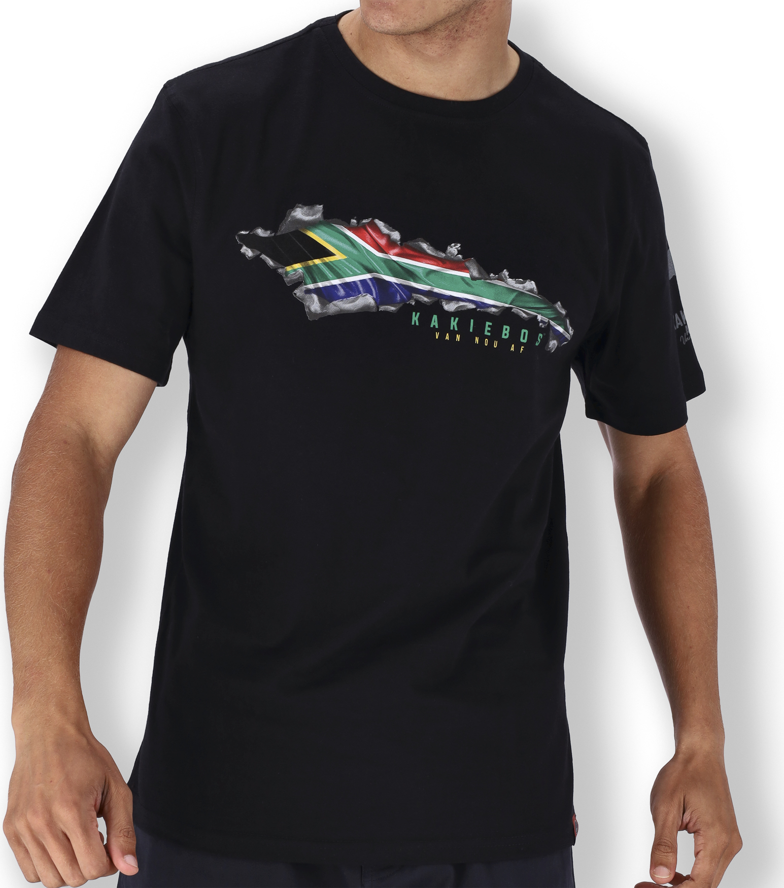 KORT MOU T-HEMP - Swart - Image 2